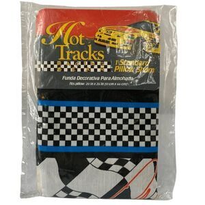 Hot Tracks Rusty Wallace Standard Size Pillow Sham Racing fan